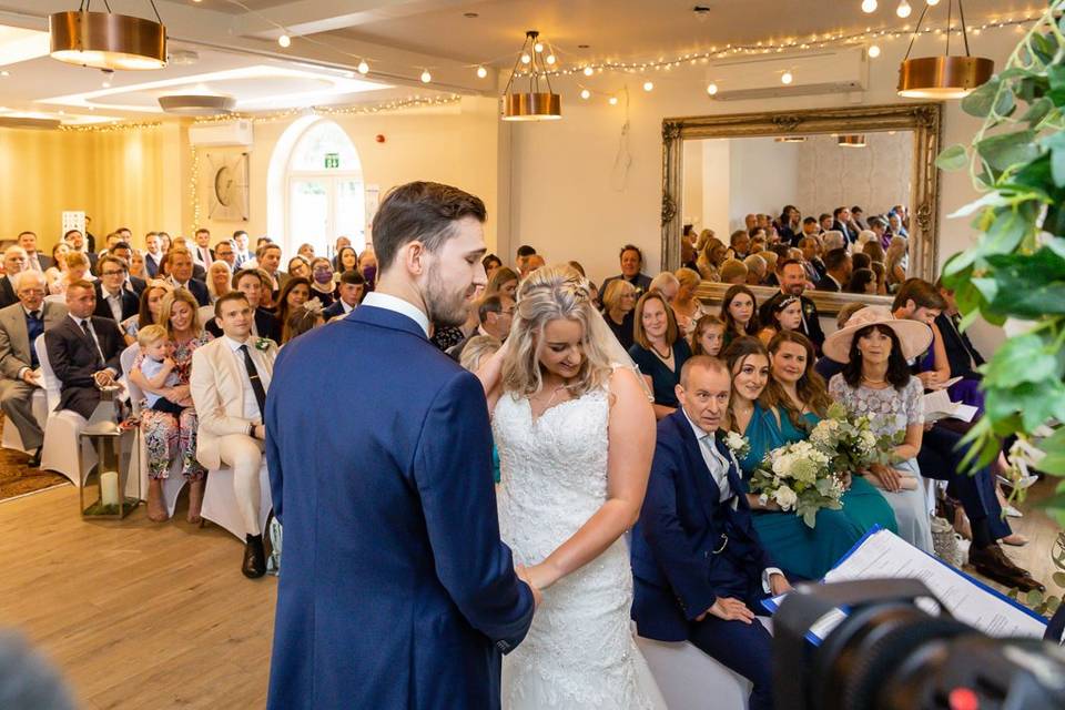 Indoor ceremony