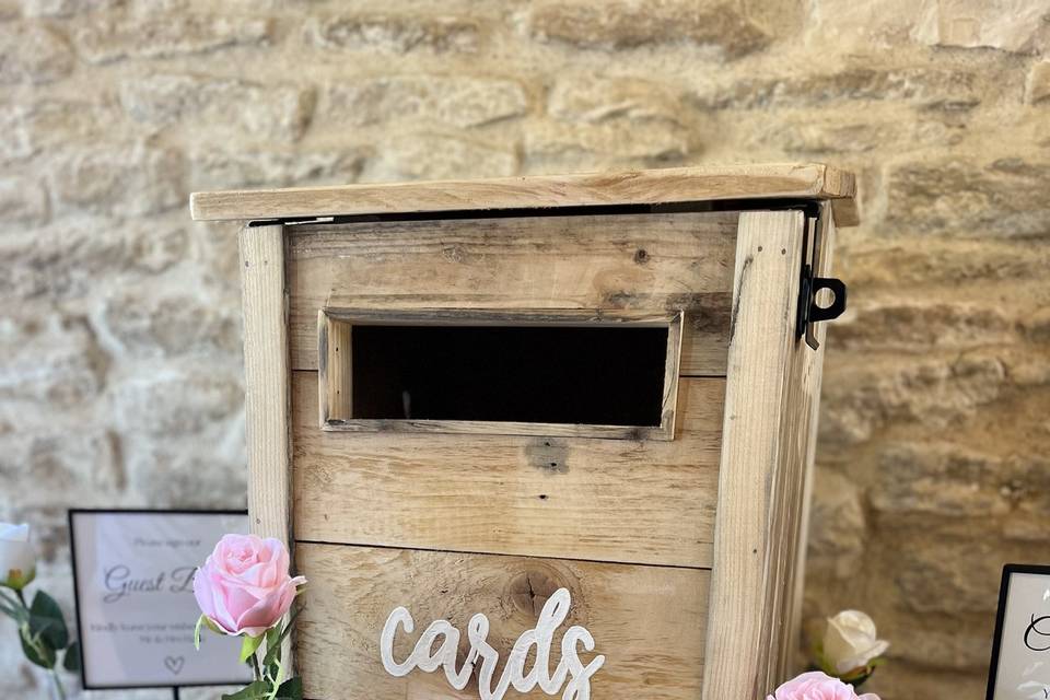 Rustic Post Box