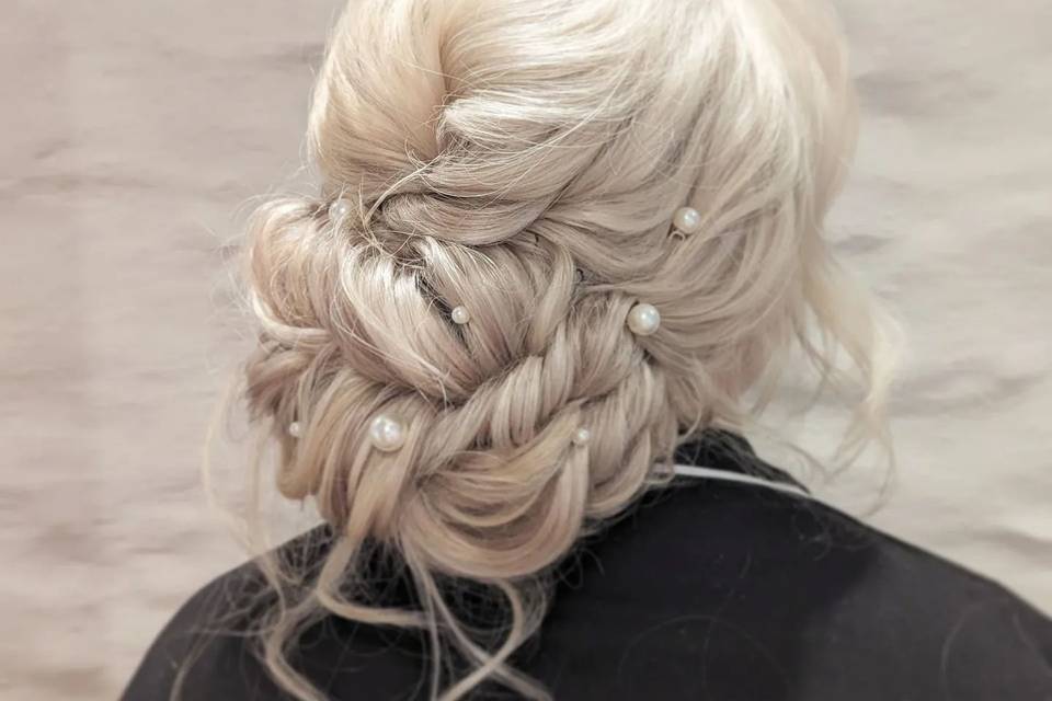 Stylish updo