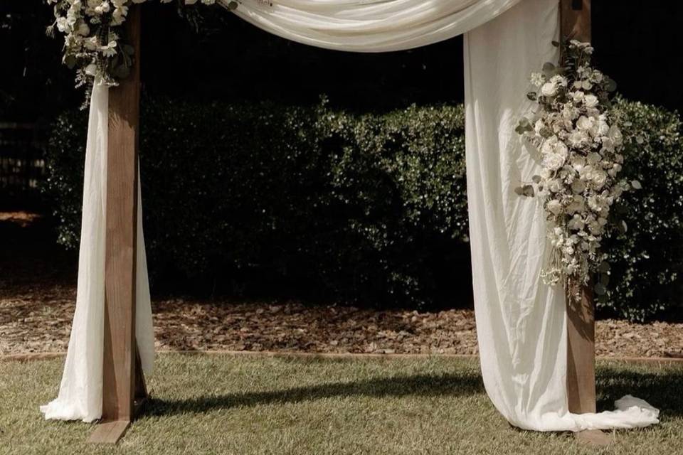 Wooden Wedding Arch