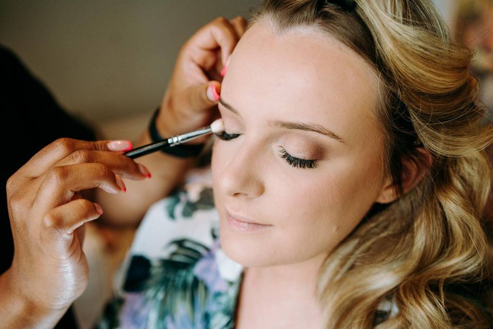 Bridal makeup