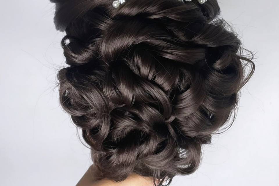 Bridal Low Bun