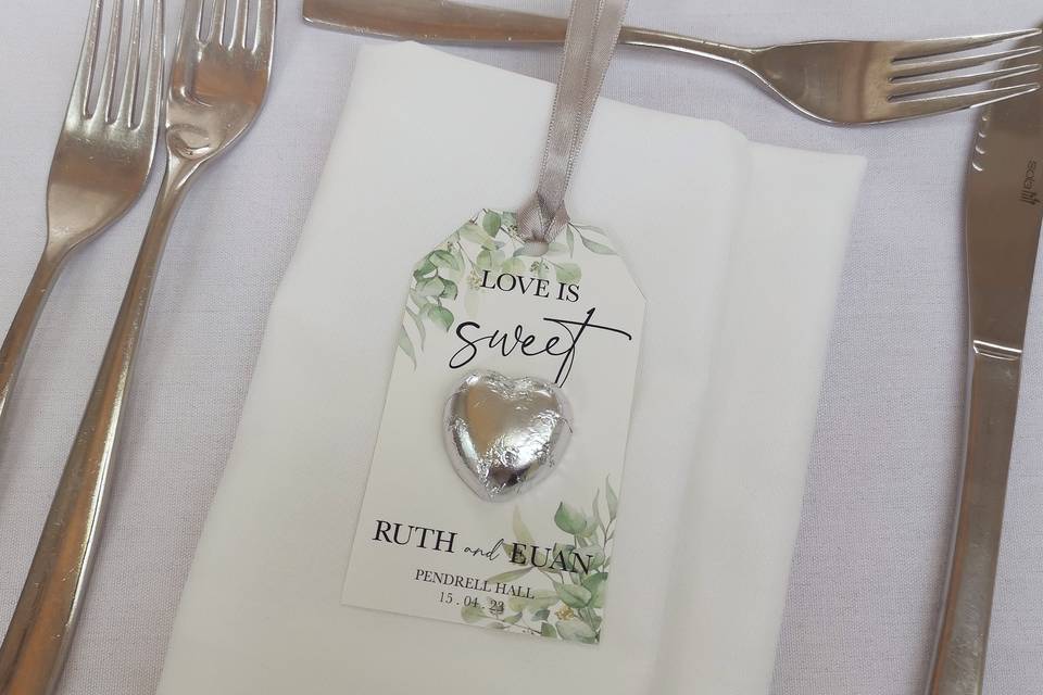 Wedding Favour designs