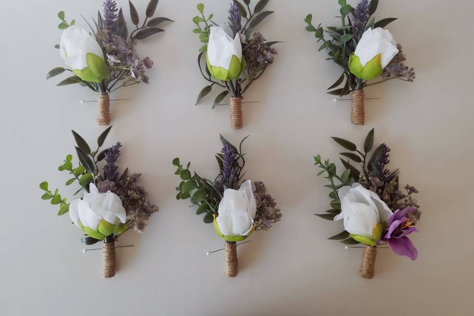 Faux Floral Corsages