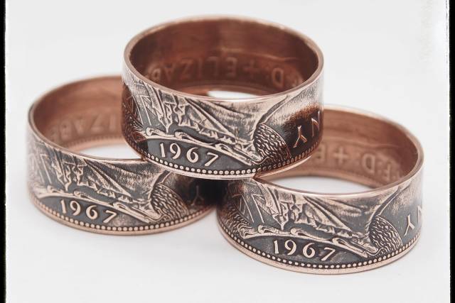 Reforged Coin Ring