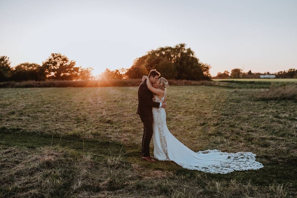 Love at sunset