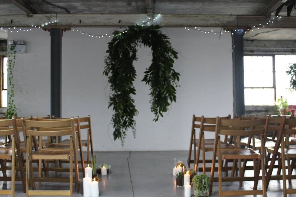 Ceremony décor