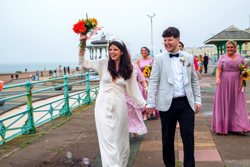 Brighton Seafront Wedding