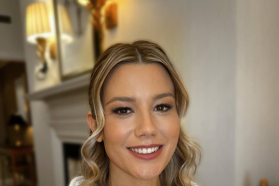 Bride makeup