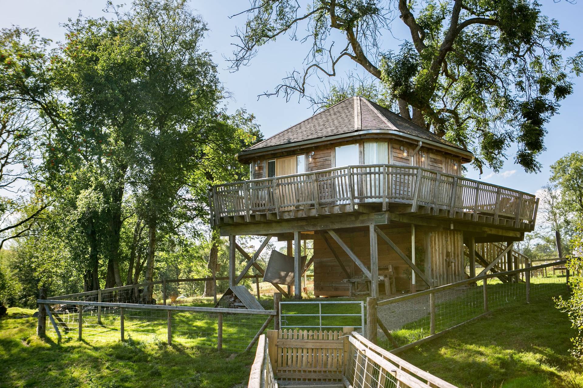 Squirrels Nest Treehouse Retreat Wedding Venue Llandrindod Wells, Powys