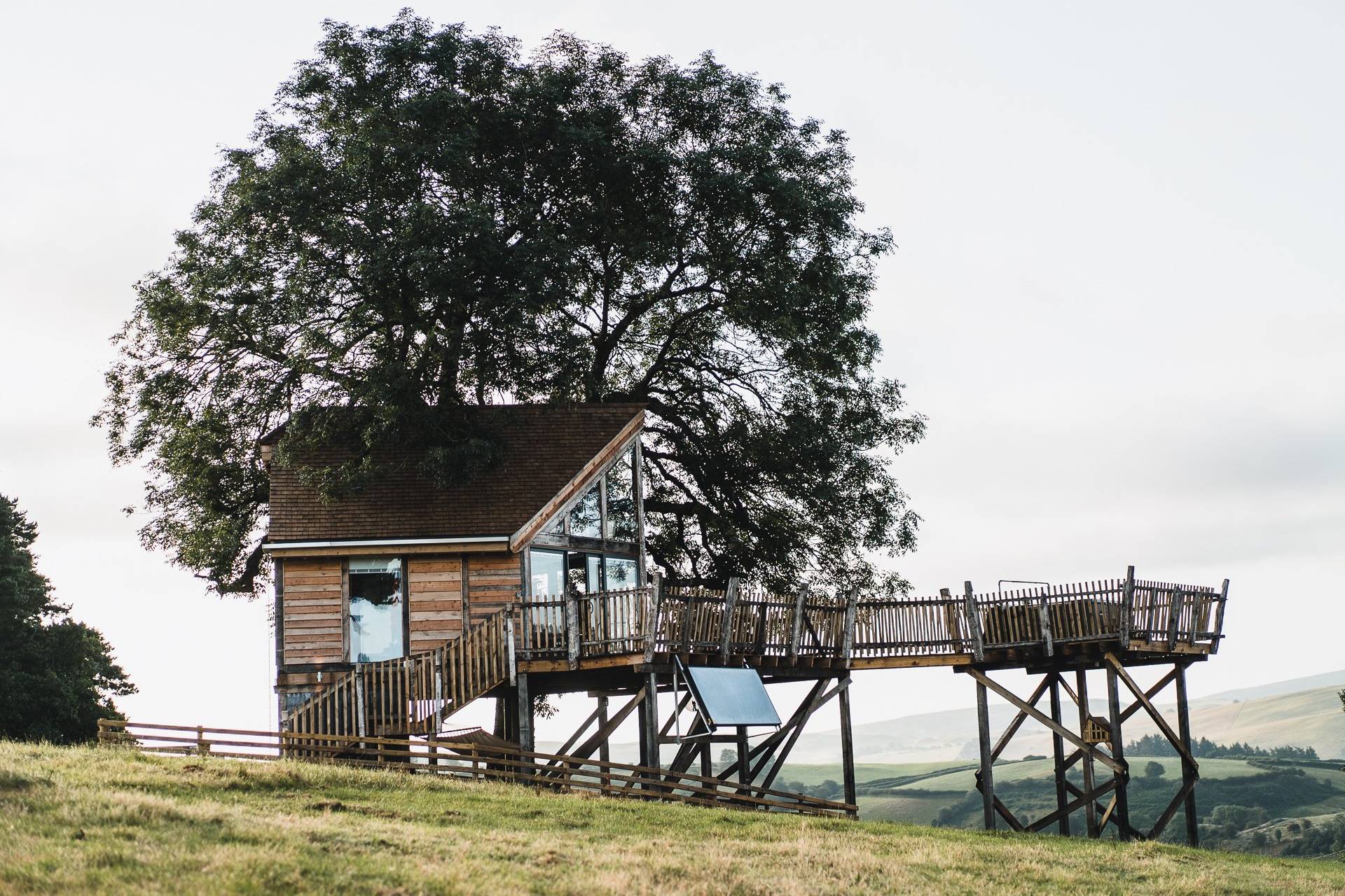 Squirrels Nest Treehouse Retreat Wedding Venue Llandrindod Wells, Powys