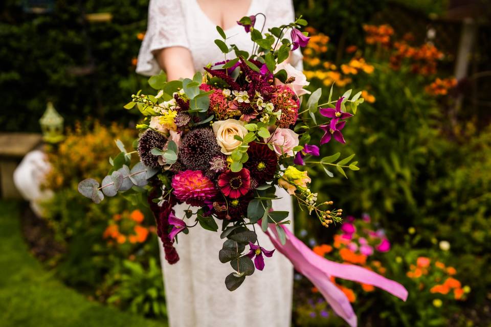 Plum bouquet