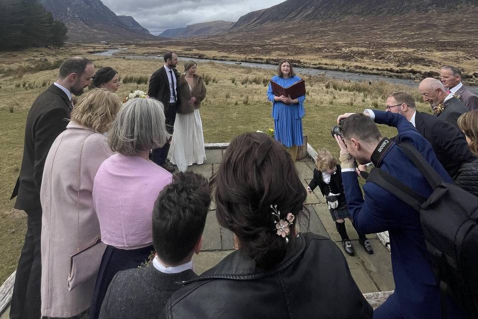 Outdoor ceremony