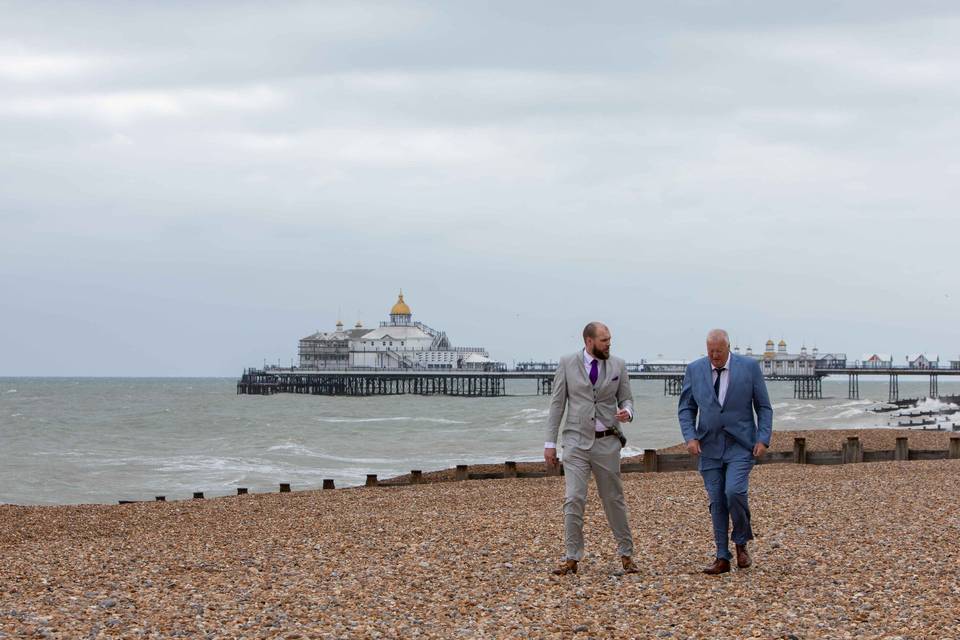 Groom and Dad