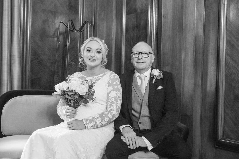 Bride and Father