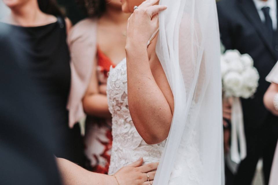 Bride shot