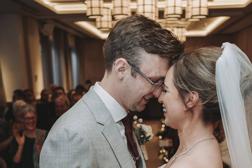 Bride and groom