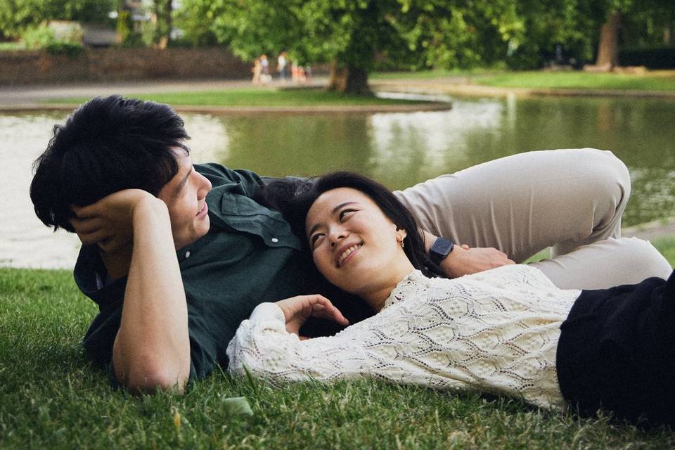 Greenwich park in the Summer