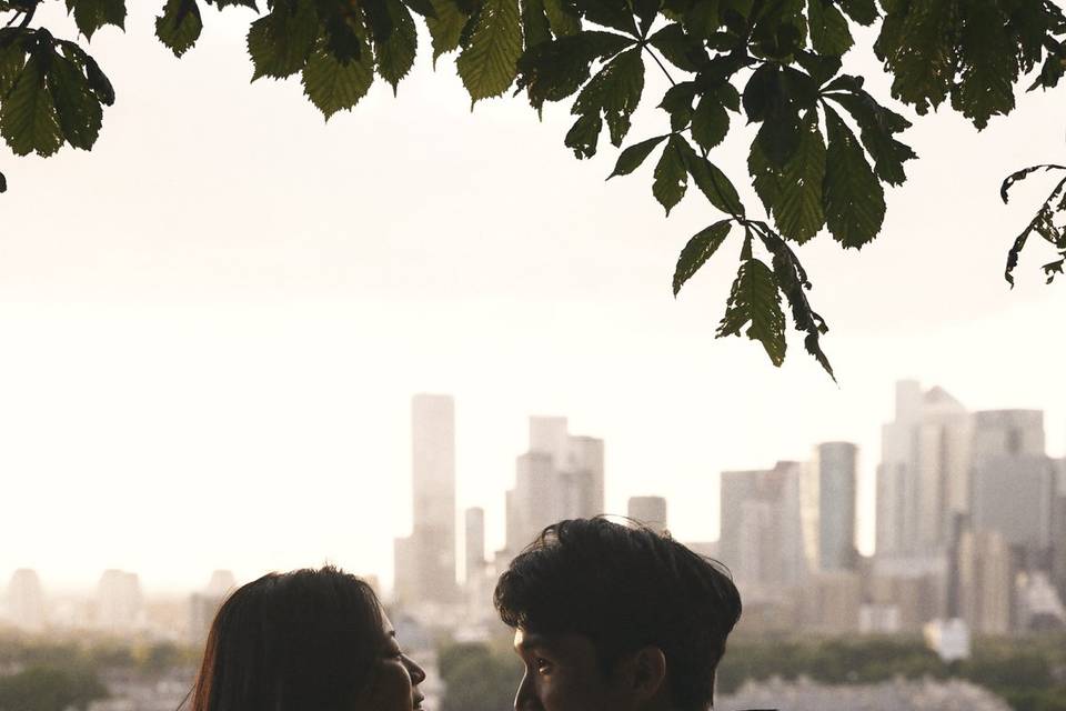 Greenwich park in the Summer