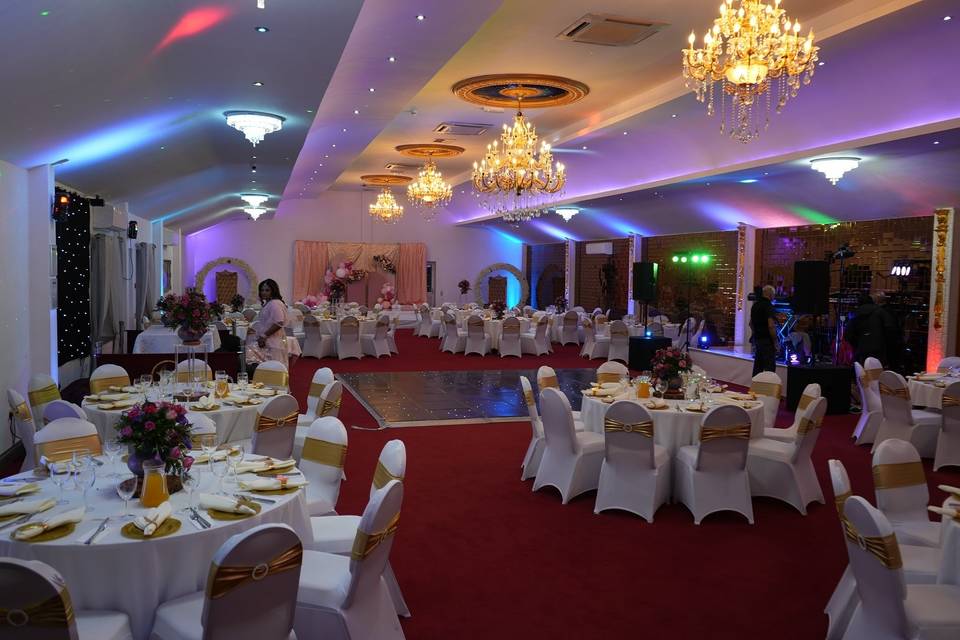 Reception layout