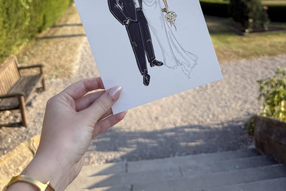 Happy couple