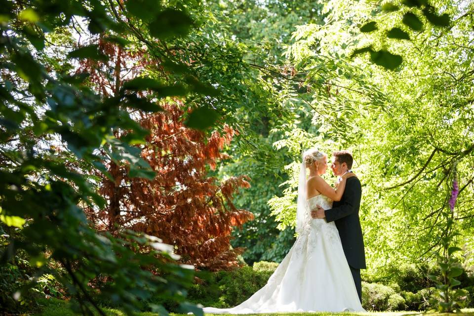 Bride & Groom Summer Wedding