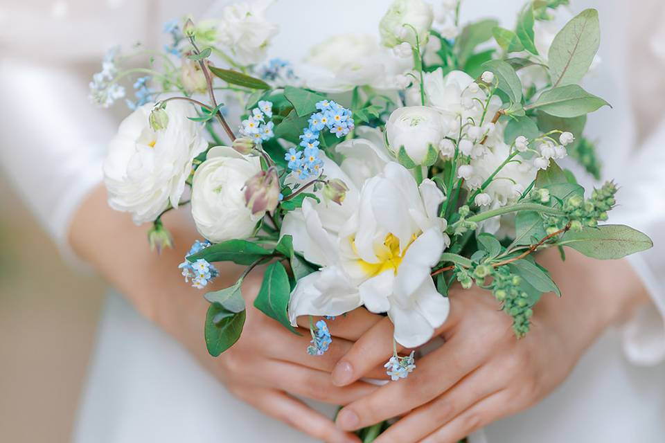 Garden style bouquet