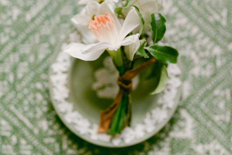 Daffodil buttonhole