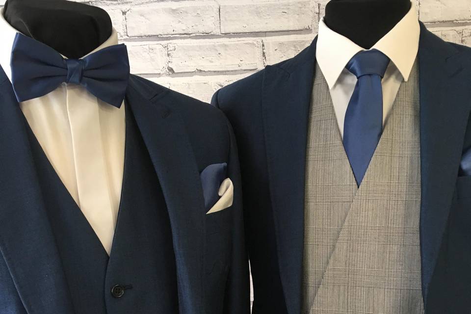 SG Menswear Blue suits