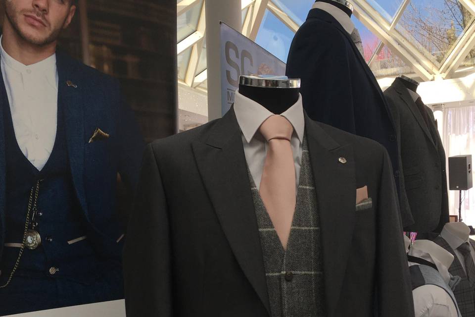 SG Menswear & Marc Darcy suits