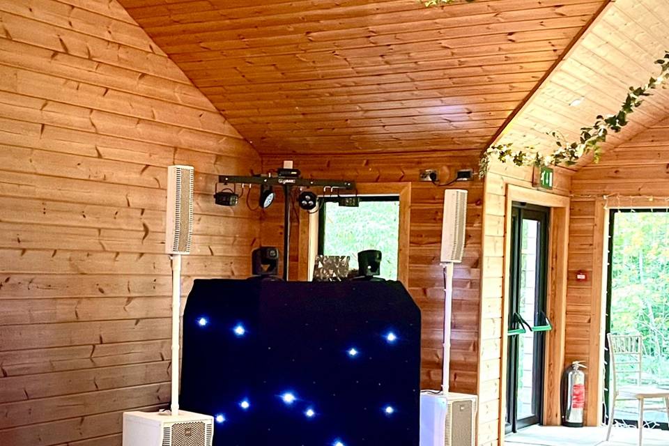 DJ Setup Styal Lodge