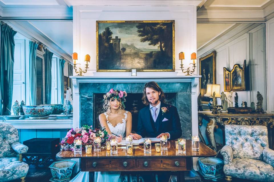 Stately Home Wedding