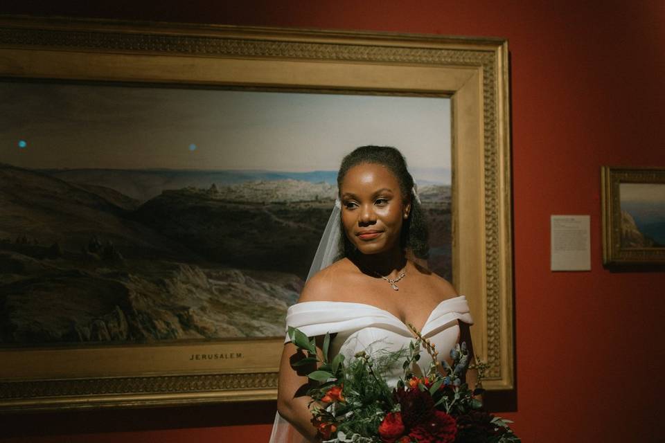 Luxury bridal portraits