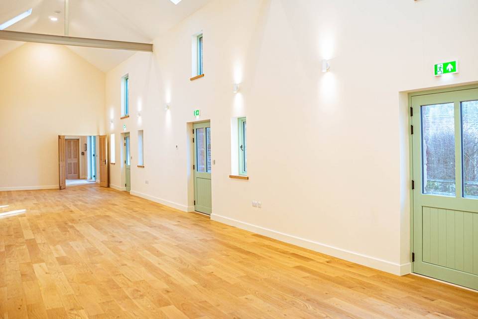 Open plan stables conference