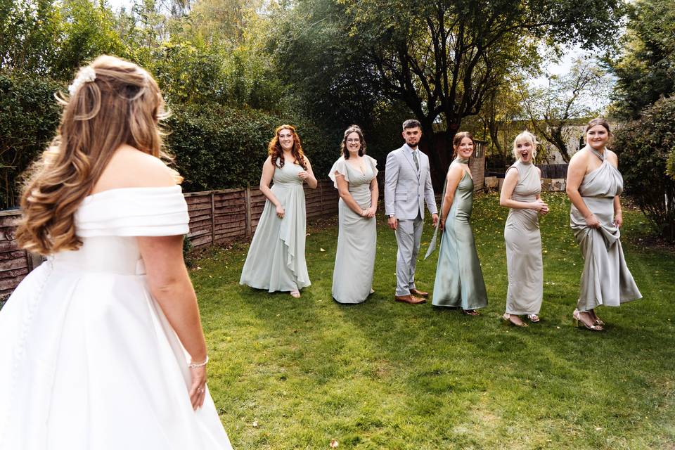 Bridesmaids Reaction