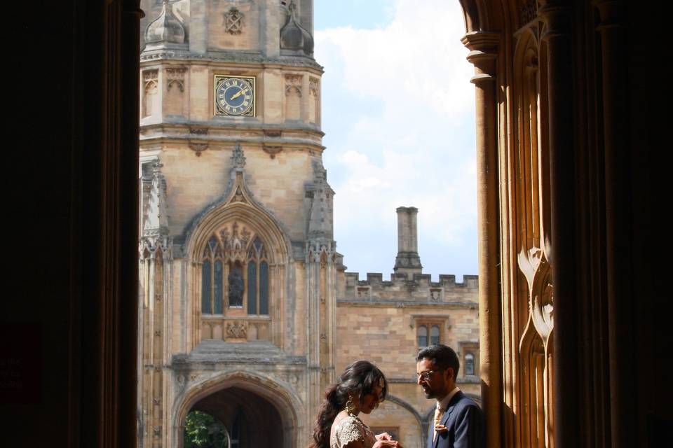 Nisha and Indy's wedding day