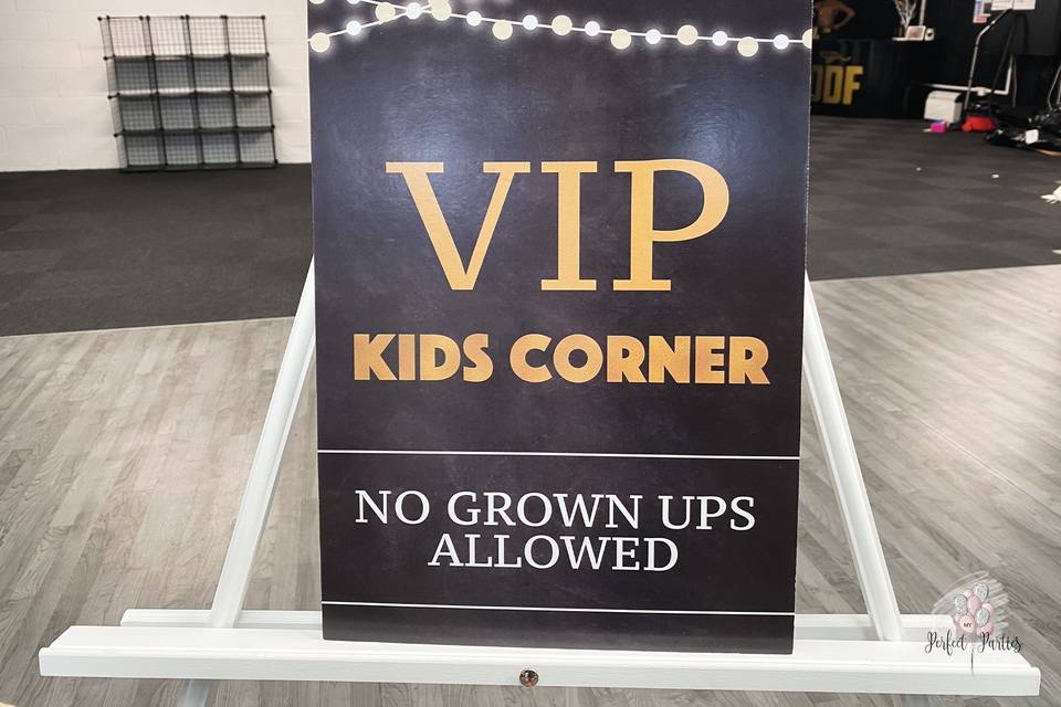 Kids VIP Corner
