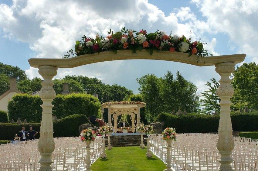 Mandap in the Garden