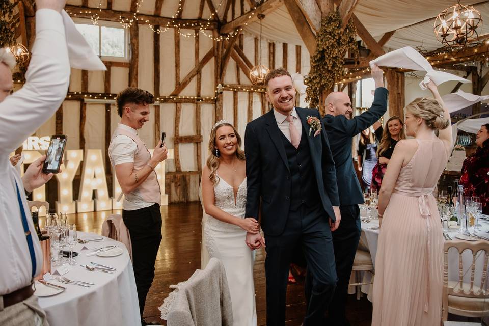 Wedding at Winters Barn