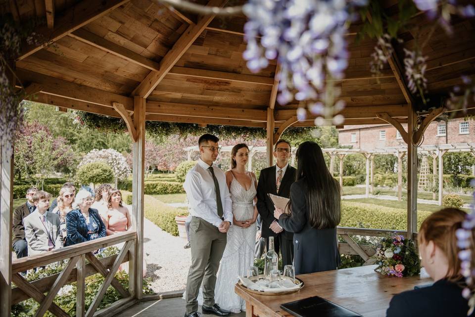 Wedding at the Secret Gardens