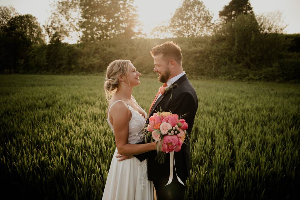 Wedding at Reach Court Farm