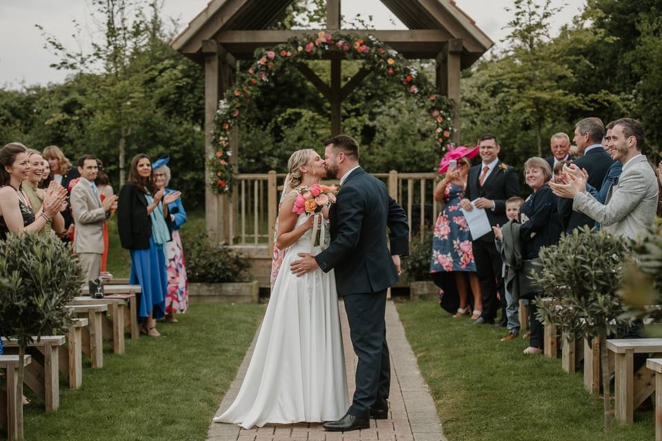 Wedding at Reach Court Farm