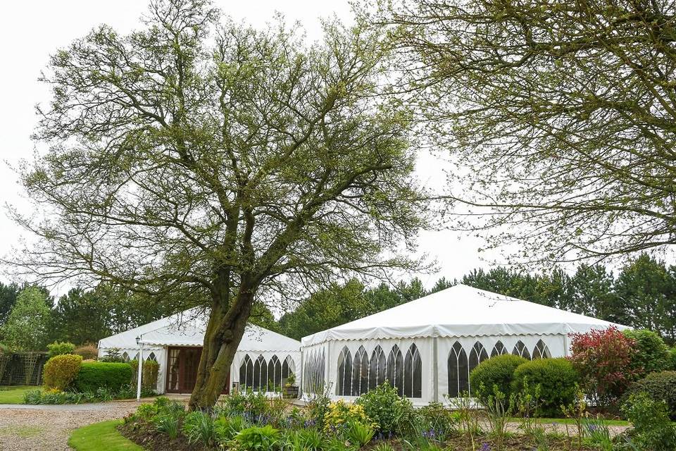 Reception marquee