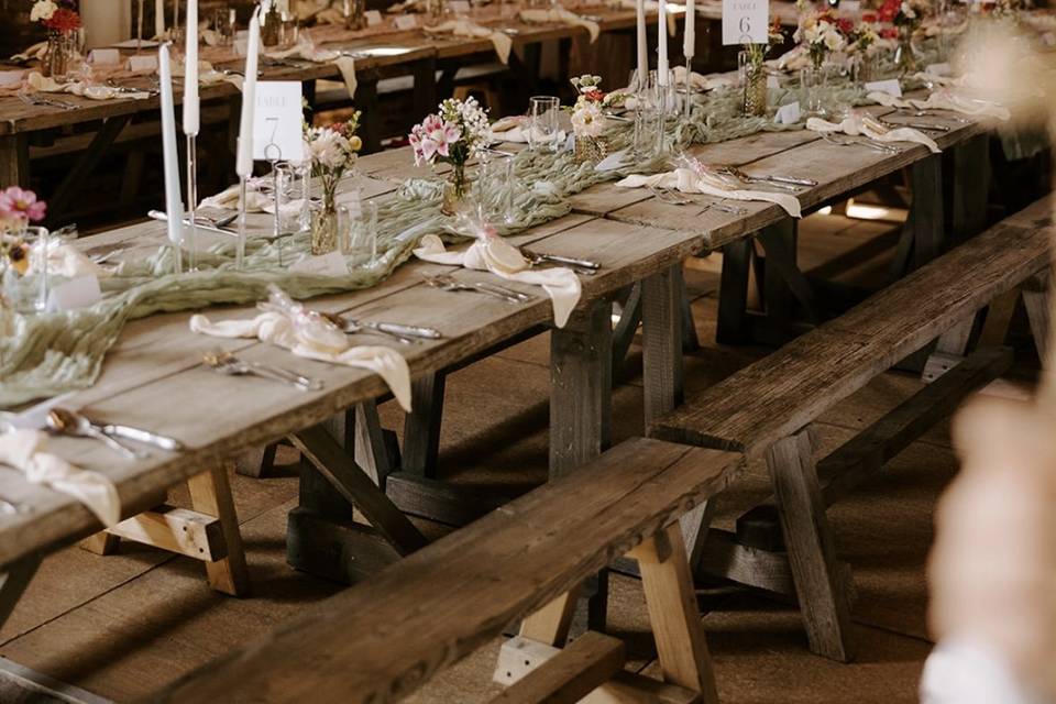 Table set up