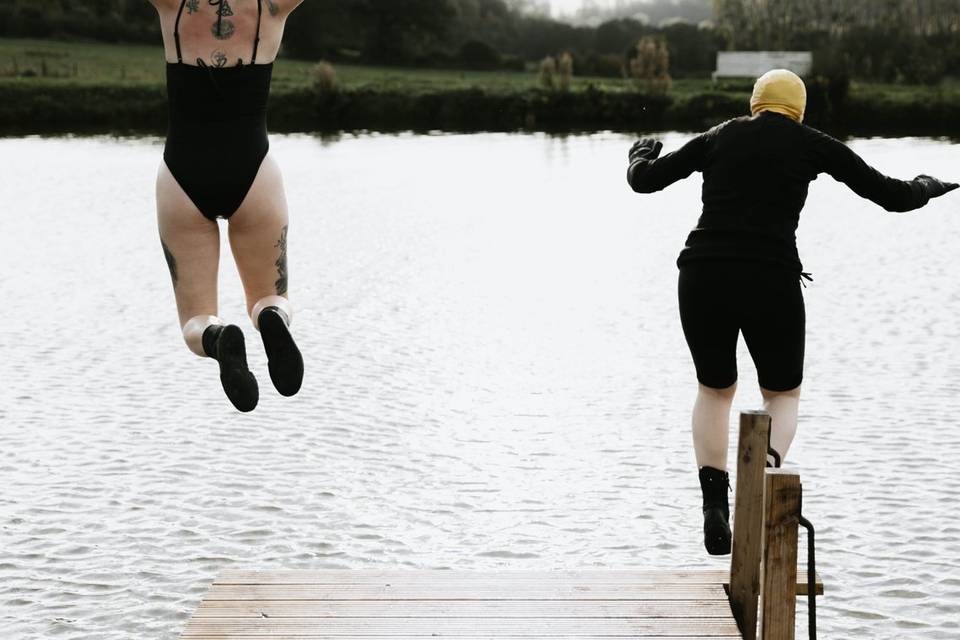 Swimming lake