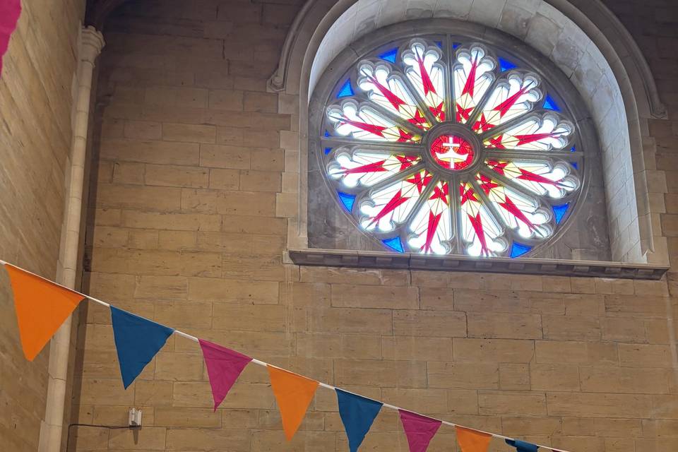 All Saints wedding