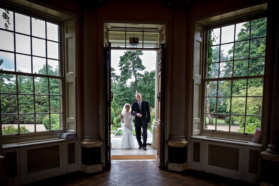 Couple at Dulwich Wedding