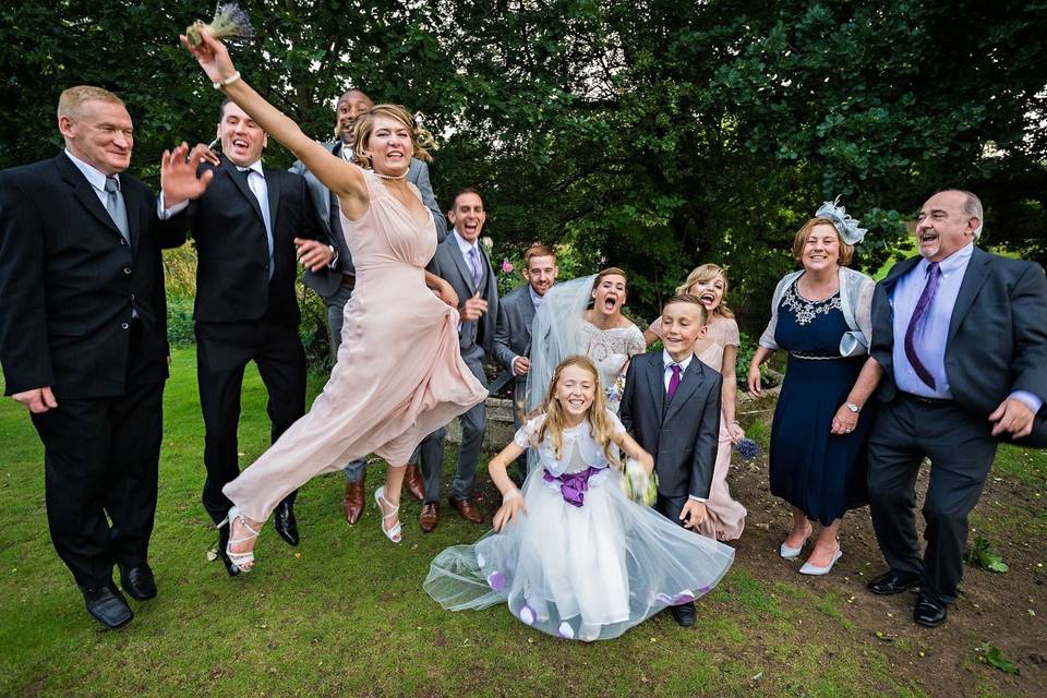 Wedding Portrait at Hampton Court House