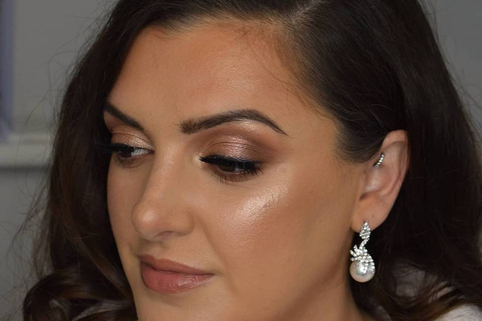 Glam look