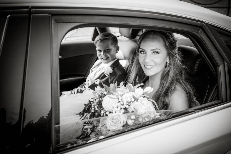 Bride car